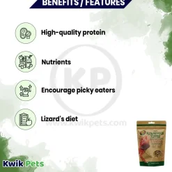 Zoo Med Lizard Flower Food Topper 1.4-oz