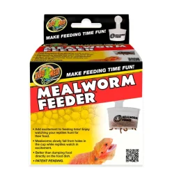 Zoo Med Mealworm Feeder White