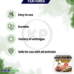 Zoo Med Repti Basking Spot Lamp 50W 2 Count