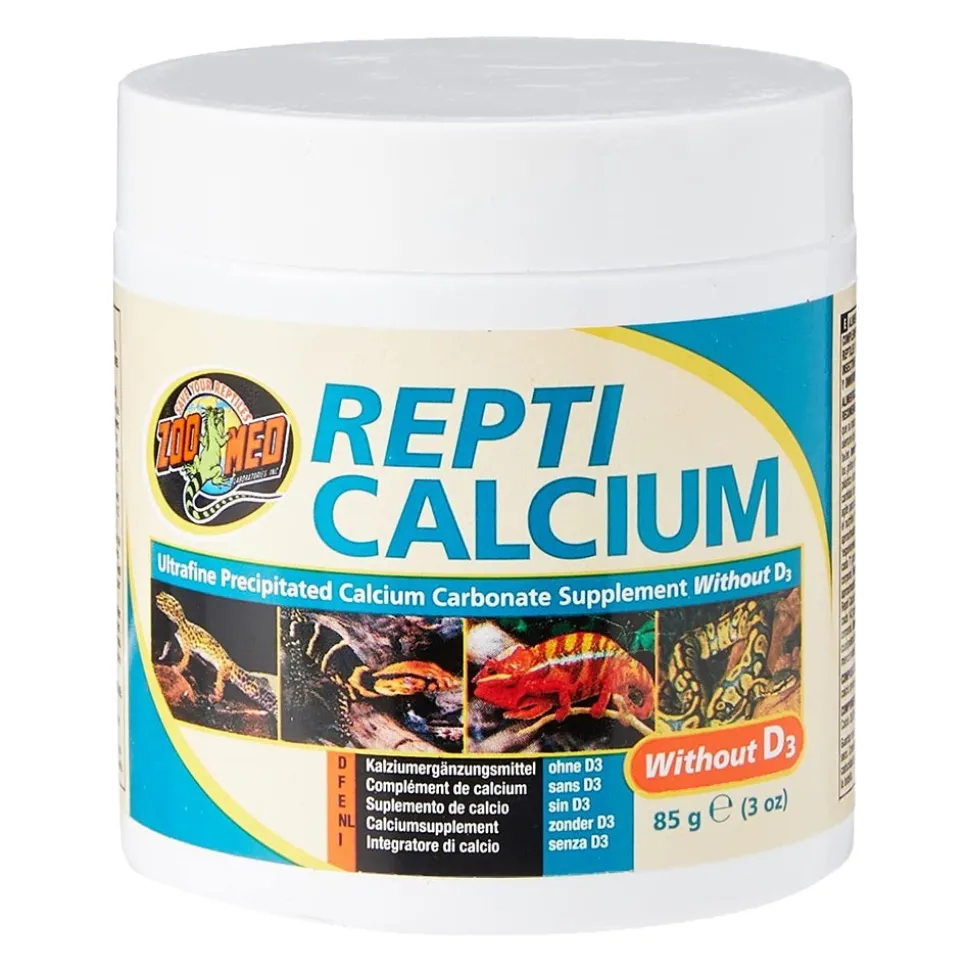 Zoo Med Repti Calcium without Vitamin D3 Reptile Supplement 3-oz