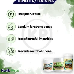 Zoo Med Repti Calcium with Vitamin D3 Reptile Supplement 3-oz