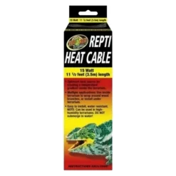 Zoo Med Repti Heat Cable 11.5 feet 15W