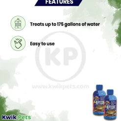 Zoo Med ReptiSafe instant Terrarium Water Conditioner 8.75-oz 2 Pack