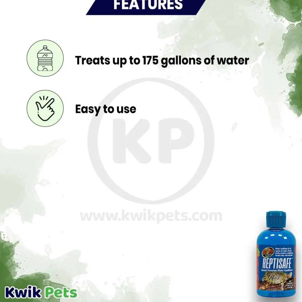 Zoo Med ReptiSafe Water Conditioner Supplement 4.25-oz