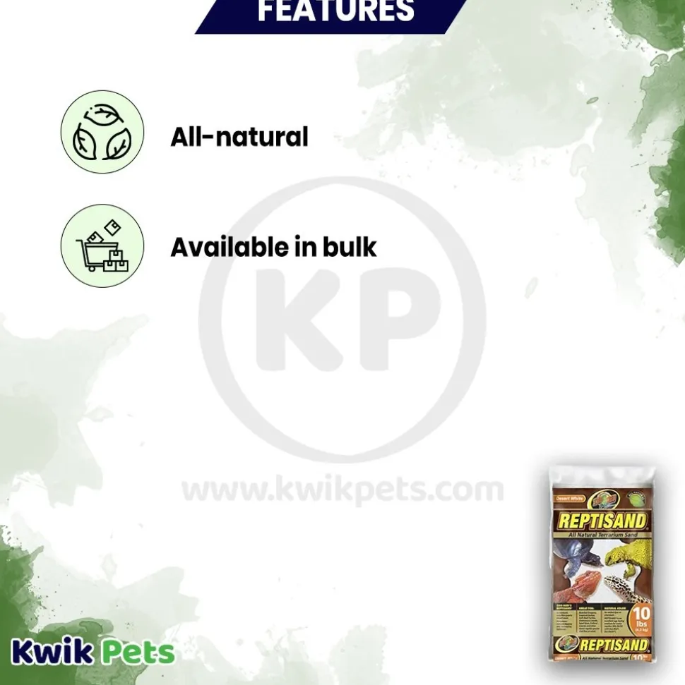 Zoo Med ReptiSand Desert White 10-lb