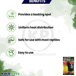 Zoo Med ReptiTherm Under Tank Heater (U.T.H) 4W 4 in X 5 in Mini