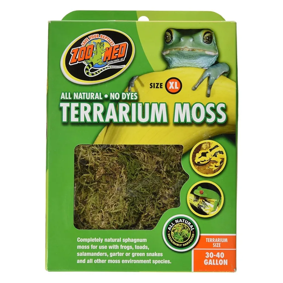 Zoo Med Terrarium Moss Substrate Green XL 30-40 gal