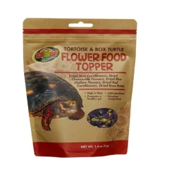 Zoo Med Tortoise & Box Turtle Flower Food Topper 1.4-oz