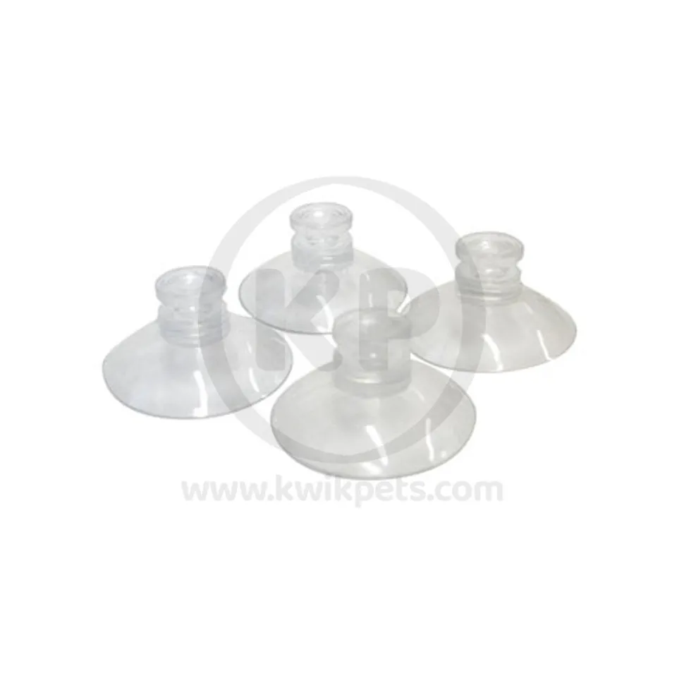 Zoo Med Turtle Dock Replacement Suction Cups Clear 4 Count