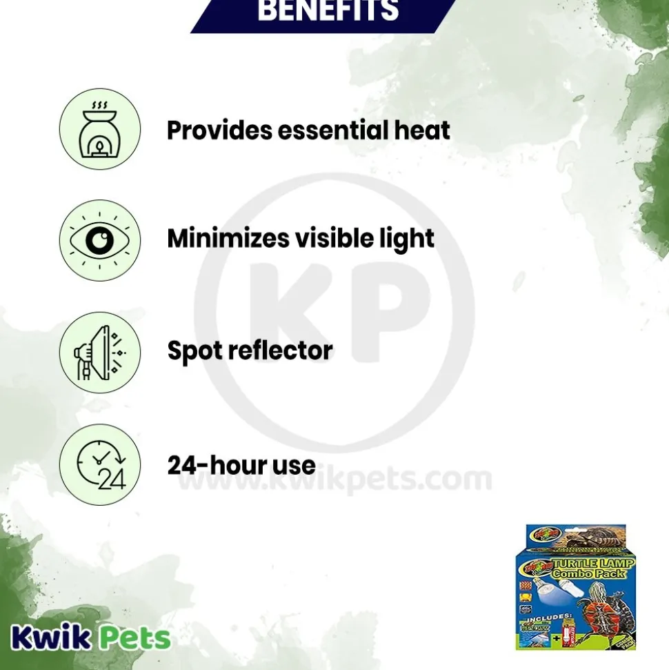 Zoo Med Turtle Lamp Combo Pack