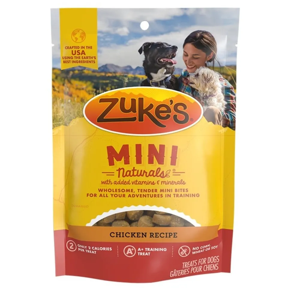 Zuke's Mini Naturals Training Dog Treats Chicken Recipe 1-lb