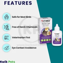 Zymox Avian Care Topical Solution for Birds 1.25-oz
