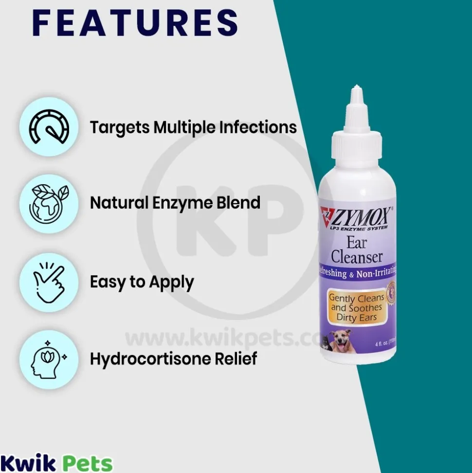 Zymox Ear Cleanser 4-oz