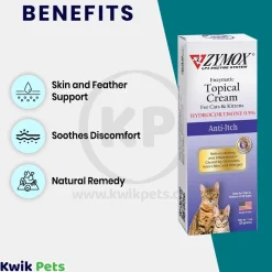 Zymox Enzymatic Topical Cream with 0.5% Hydrocortisone for Cats & Kittens 1-oz